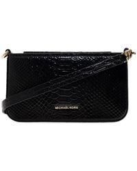 Michael Kors - Small Bryant Leather Crossbody Bag - Lyst
