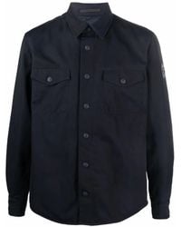 Giorgio Armani - Long-Sleeved Shirt Jacket - Lyst