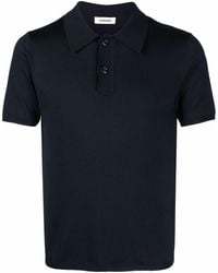 Sandro - Short-sleeve Pointed-collar Polo Shirt - Lyst