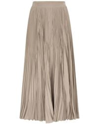 Weekend by Maxmara - Pleated Flared Maxi Skirt - Lyst