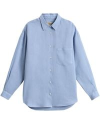 Woolrich - Linen Shirt - Lyst