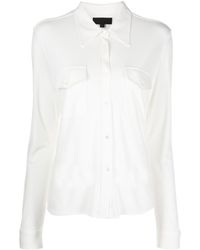 Nili Lotan - Aveline Patch-pocket Shirt - Lyst