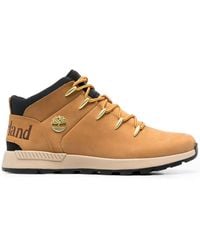 Timberland - Sprint Trekker Debossed-Logo Lace-Up Ankle Boots - Lyst