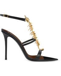 Giuseppe Zanotti - Slim 2.0 105 Crystal-Embellished Fishbone Sandals - Lyst