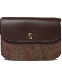 Etro - Schultertasche mit Paisley-Print - Lyst