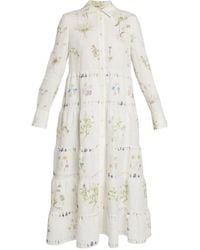 Erdem - ロングスリーブ シャツドレス - Lyst