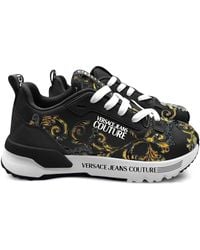 Versace Jeans Couture - Barocco-Print Sneakers - Lyst