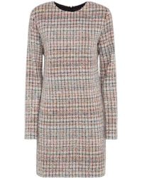 Missoni - Sequin-Embellished Checked Mini Dress - Lyst
