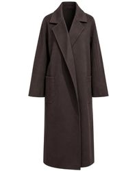 Poche Paris - Manteau À Revers Crantés Et Poches Plaquées - Lyst