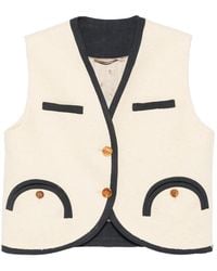 Blazé Milano - Veston En Jean À Bords Contrastants - Lyst