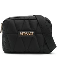 Versace - Marsupio Myth Trapuntato - Lyst