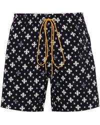 Rhude - Bandana-Print Swim Shorts - Lyst