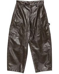 TEAM WANG design - Reset Wide-Leg Trousers - Lyst