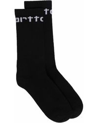 Carhartt WIP Sokken Met Intarsia Logo - Zwart