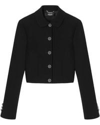 Versace - Long-Sleeve Buttoned Jacket - Lyst