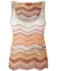 Missoni - シェブロン タンクトップ - Lyst