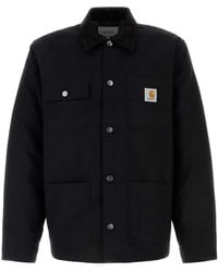 Carhartt - Michigan Press-Stud Cotton Shirt Jacket - Lyst