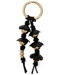 MICHAEL Michael Kors - Beaded Floral Keychain - Lyst