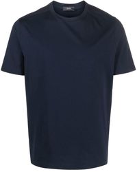 Herno - T-Shirt mit rundem Ausschnitt - Lyst