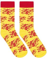 Sp5der - Candy Logo-Print Socks - Lyst