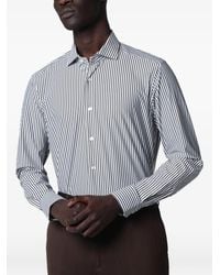 Xacus - Buttoned Striped Shirt - Lyst