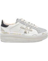 Premiata - Sneakers Con Suola Rialzata E Glitter - Lyst