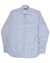 Corneliani - Patterned Long-Sleeve Shirt - Lyst