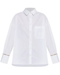 Paul Smith - Katoenen Blouse - Lyst