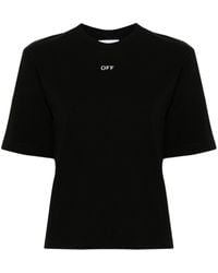 Off-White c/o Virgil Abloh - Arrows Cotton T-shirt - Lyst