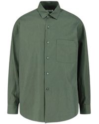 Kaptain Sunshine - Striped Long-Sleeve Shirt - Lyst