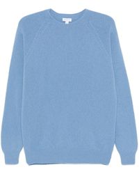Sunspel - Lambswool Crew-Neck Sweater - Lyst