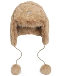 Juicy Couture - Trappermütze Mit Logo-Schild - Lyst