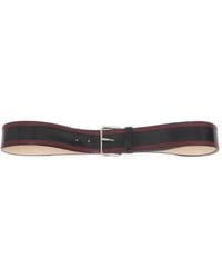 Marni - Triple-Needle-Stitch Leather Belt - Lyst