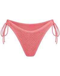 Bondeye - Sonali Crinkle-Texture Bikini Briefs - Lyst
