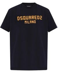DSquared² - Logo-Detail T-Shirt - Lyst