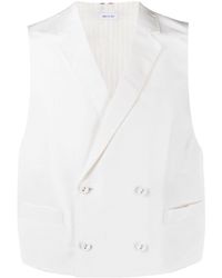 Thom Browne - Double-breasted Silk Waistcoat - Lyst