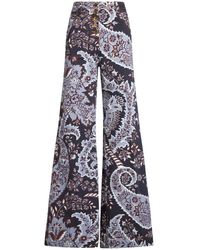 Etro - ペイズリー フレアジーンズ - Lyst