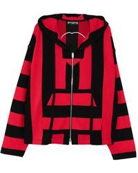 MASTERMIND WORLD - Striped Drawstring Hoodie - Lyst