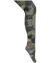 BARBARA BOLOGNA - Graphic-Print Tights - Lyst