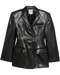LA PISCINE - Blazer À Design Structuré - Lyst