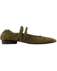 CAREL PARIS - Tatiana Buckle-Strap Ballet Flats - Lyst