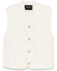Fabiana Filippi - Diamond-Quilted Gilet - Lyst