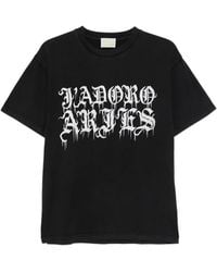 Aries - Faded Graphic T-Shirt - Lyst