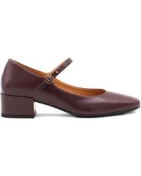 Tod's - Mary Jane Con Tacco Largo 35Mm - Lyst