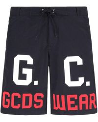 Gcds - Short de bain à logo imprimé - Lyst