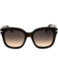 BOSS - Rectangle-Frame Sunglasses - Lyst