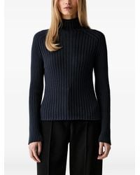 Marc O' Polo - Ribbed-Knit High-Neck Sweater - Lyst