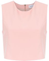 Olympiah Spezzia Cropped Top - Pink