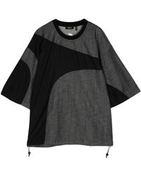 FIVE CM - Logo-print Cotton-blend T-shirt - Lyst