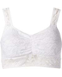 Amir Slama - Lace-Design T-Shirt Bra - Lyst